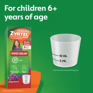 Children's ZYRTEC® Hives Relief Syrup with Cetirizine HCl
