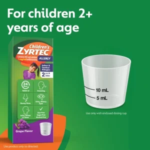 Children’s ZYRTEC® Allergy Relief Syrup with Cetirizine HCl