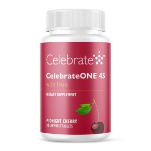 CelebrateONE 45 Once Daily Bariatric Chewable Multivitamin with Iron