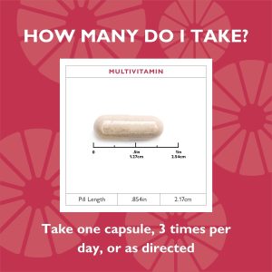 Bariatric Multivitamin Capsules. Iron-Free