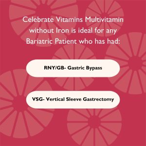 Bariatric Multivitamin Capsules. Iron-Free
