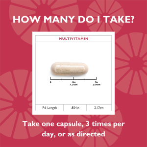 Bariatric Multivitamin Capsules. Iron-Free