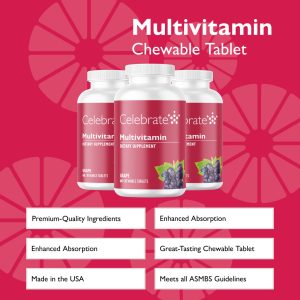 Bariatric Multivitamin Chewable. Iron Free