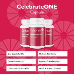 CelebrateONE Bariatric One A Day Multivitamin Capsules. Iron Free