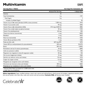Bariatric Multivitamin Chewable. Iron Free
