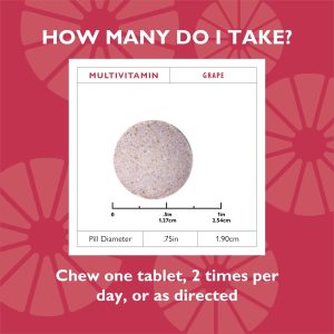 Bariatric Multivitamin Chewable. Iron Free