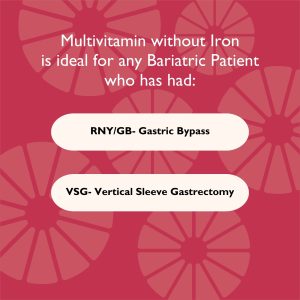 Bariatric Multivitamin Chewable. Iron Free