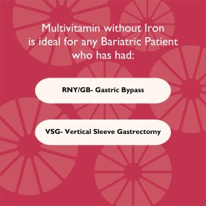 Bariatric Multivitamin Chewable. Iron Free