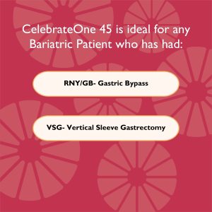 CelebrateONE 45 Once Daily Bariatric Multivitamin With Iron